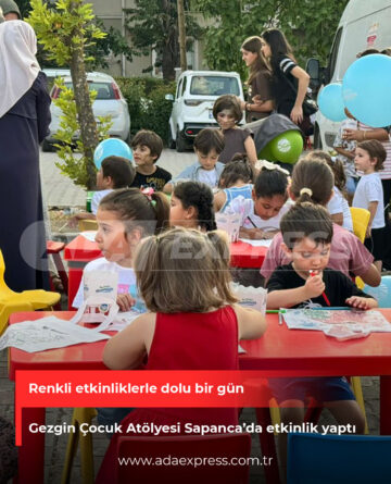 Gezgin Çocuk Atölyesi çocuklarla Sapanca’da buluştu