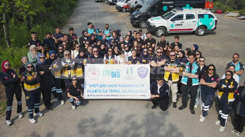 Paramedikler Afetlere Hazır