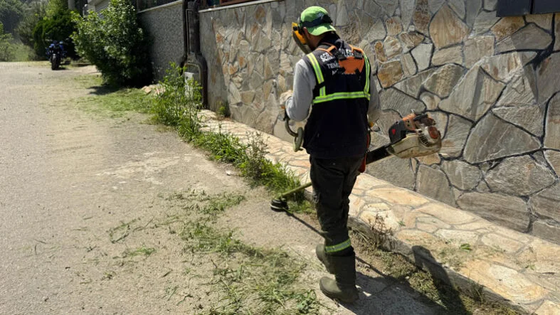 Serdivan Belediyesi çevre temziliği