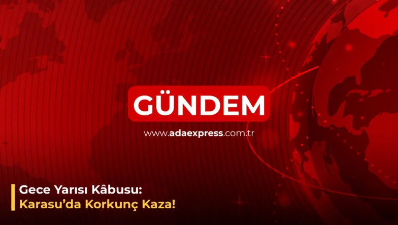 Gece Yarısı Kabusu Karasuda Korkunç Kaza