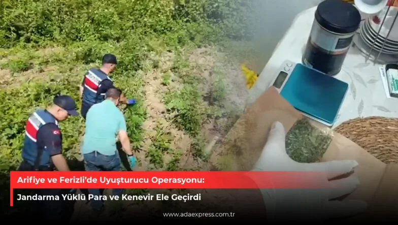 Jandarma Arifiye ve Ferizlide Uyuşturucu Operasyonu