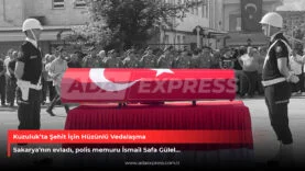 Kuzuluk Şehidi için hüzünlü veda