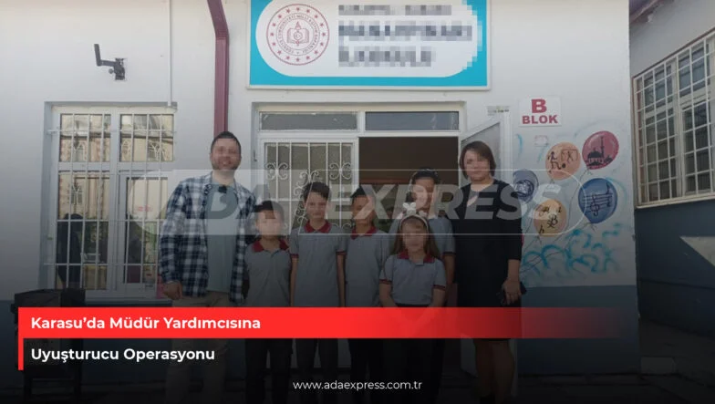 Müdür Yardımcısına Uyuşturucu Operasyonu