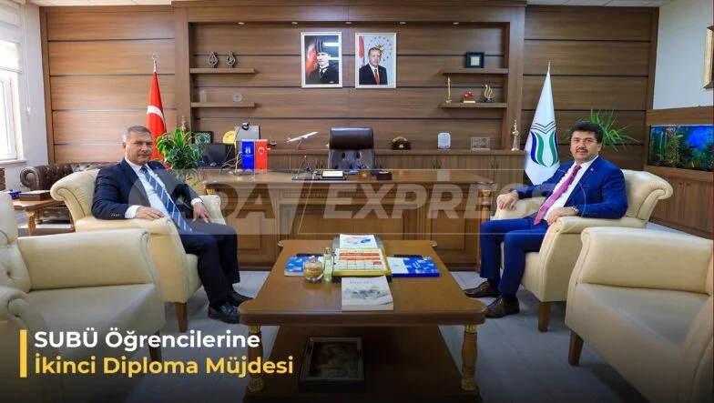 SUBU Öğrencilerine İkinci Diploma Müjdesi