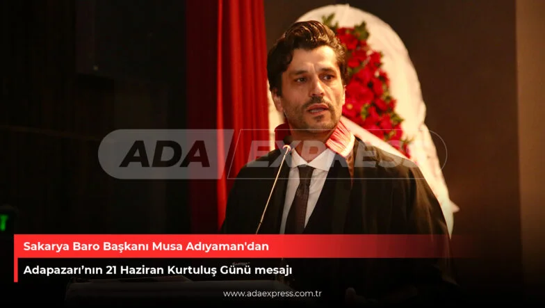 Sakarya Baro Başkanı Kurtuluş Günü Mesajı