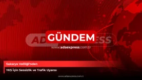 Sakarya Valiliğinden Uyarı