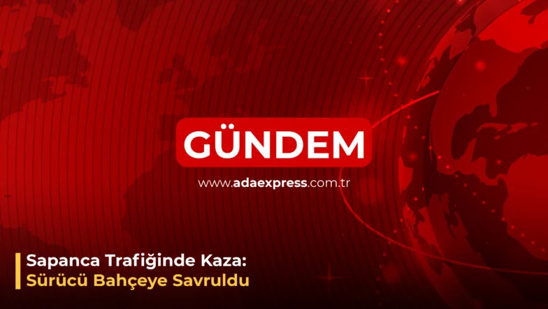 Sapancada Motosiklet ile Araba Çarpıştı