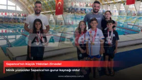 Sapancanın Küçük Yıldızları Yüzmede Zirvede