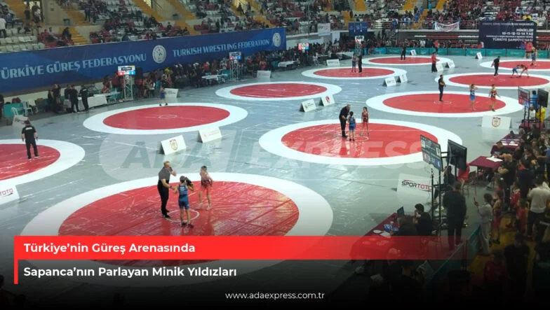 Sapancanın Minik Güreş Yıldızları