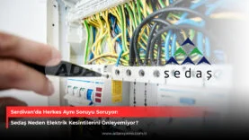 Sedaş Elektrik Kesintileri