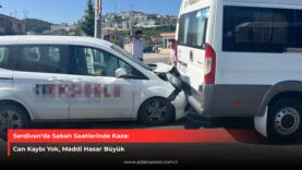 Serdivan yaya geçidi trafik kazası
