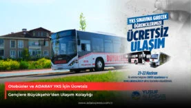 YKS Öğrencilerine Seferler Ücretsiz