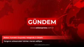 yangın 3 gözaltı