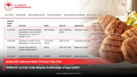 Bakanlık Firmayı İfşa etti
