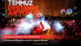 Başkan Alemdar'dan 15 Temmuz Çağrısı