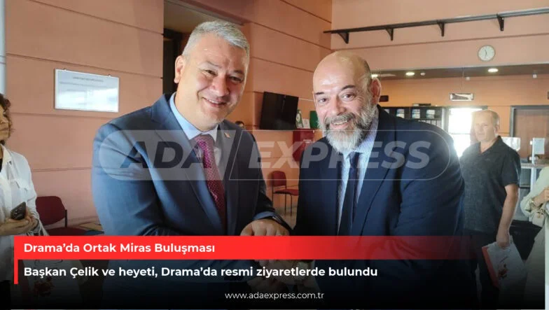 Başkan Çelikten Drama Ziyareti