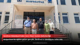 Bulgaristan’a Yardım Tırları Yola Çıktı