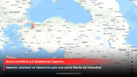 Bursa Gemlik Deprem