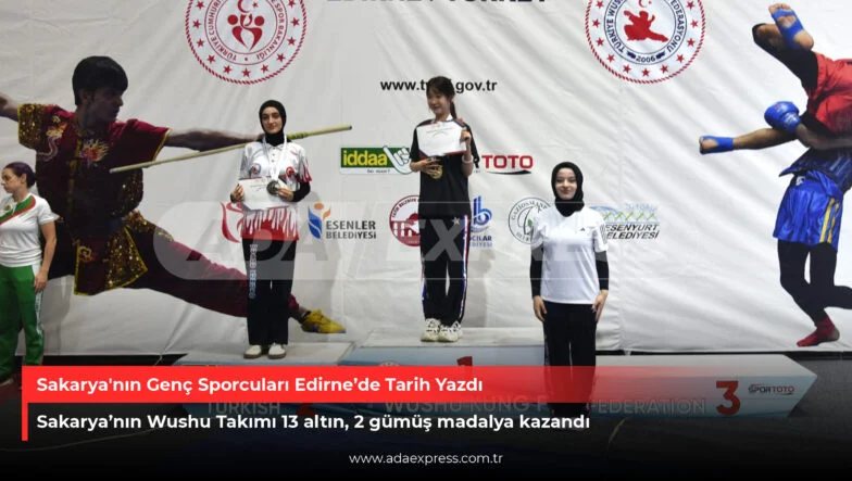 Büyükşehir Wushu Takımı Edirne Zaferi