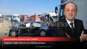 Geyve Belediye Başkanı Kaza Geçirdi