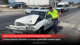 Hızını Kesmeyen Sürücü Zincirleme Kazaya Neden Oldu!