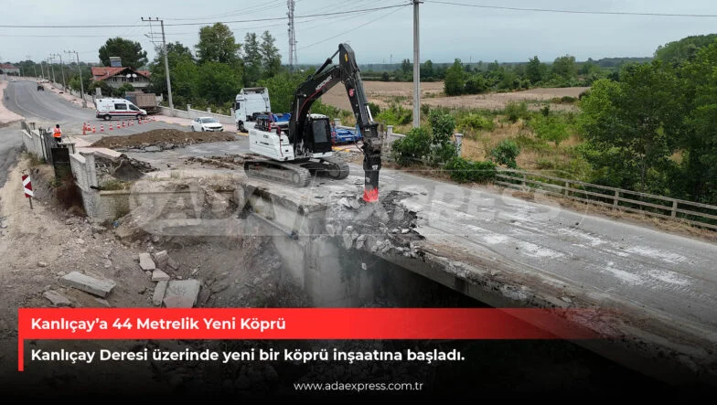 Kanlıçay Köprüsü’nde çalışmalar başladı