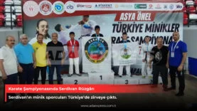 Karate Şampiyonasında Serdivan Rüzgârı