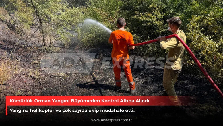 Kömürlük Orman Yangını Kontrol Altında