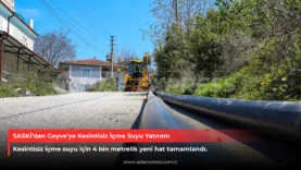 SASKİ, Geyve’de Su Altyapısını Baştan Aşağı Yeniledi