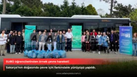 SUBÜ Öğrencilerinden Örnek Çevre Hareketi