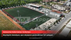 Sakarya Futbol Sahası Yenileniyor