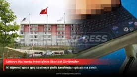 Sakarya Kız Yurdu Mescidinde Skandal Görüntü