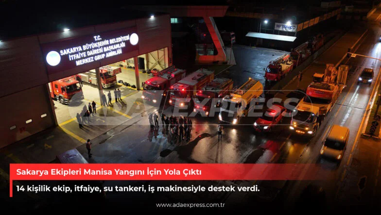 Sakarya ekipleri manisada