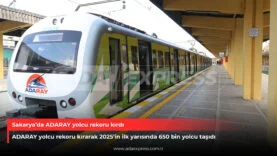 Sakarya’da ADARAY yolcu rekoru kırdı
