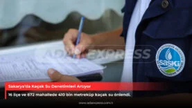 Sakarya’da Kaçak Su Denetimleri Artıyor
