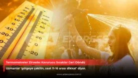 Termometreler Zirvede