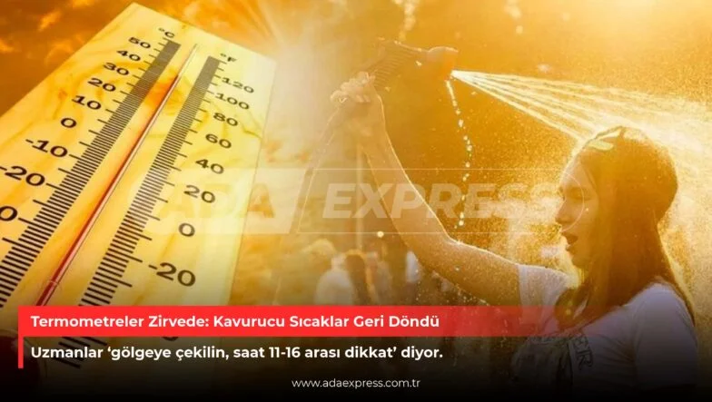 Termometreler Zirvede