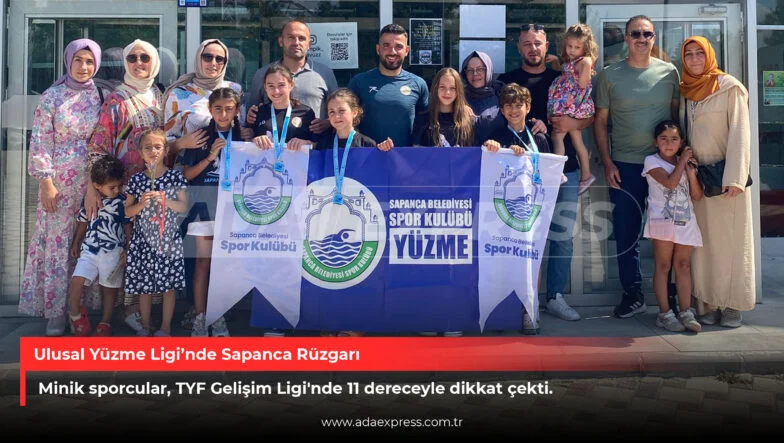 Ulusal Yüzme Ligi’nde Sapanca Rüzgarı