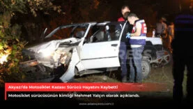 Akyazı'da Motosiklet Kazası