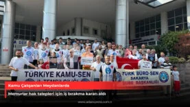 Kamu Çalışanları Meydanlarda