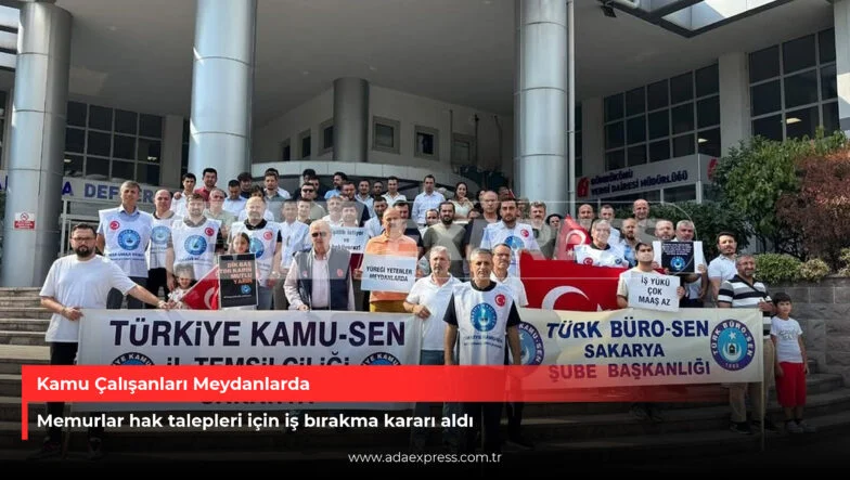 Kamu Çalışanları Meydanlarda