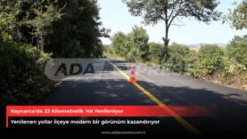 Kaynarca’da 22 Kilometrelik Yol Yenileniyor