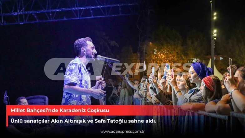 Millet Bahçesi’nde Karadeniz Coşkusu