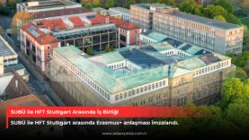 SUBÜ ile HFT Stuttgart Arasında İş Birliği