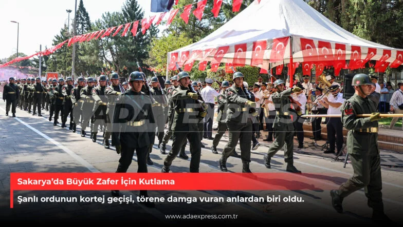 Sakarya’da Büyük Zafer İçin Kutlama