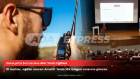 Sakarya’da Muhtarlara Afet Telsiz Eğitimi