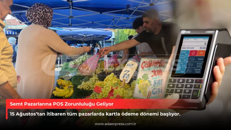 Sakarya’da Pazarcılara Kart Zorunluluğu
