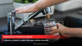 Sakarya’da Su Kısıtlaması Başladı
