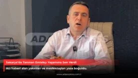 Sakarya’da Tanınan Emlakçı Yaşamına Son Verdi