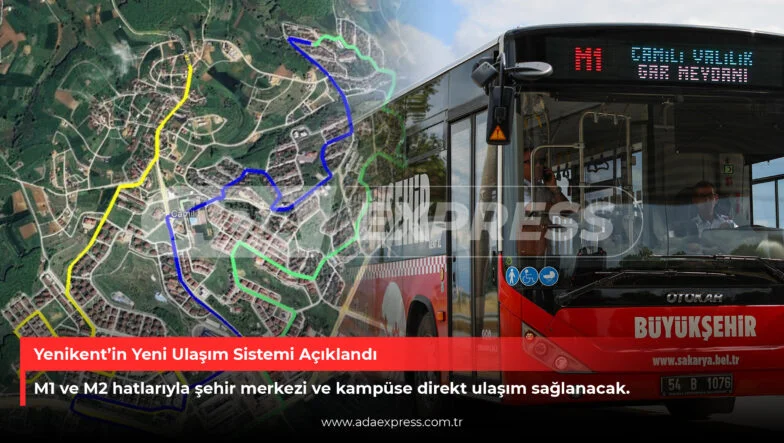 Yenikent’in Yeni Ulaşım Sistemi Açıklandı